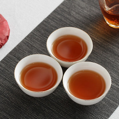 100g Yunnan Dian Black Tea Fengqing Spring Tea Black Tea Cake Red Yan Tea