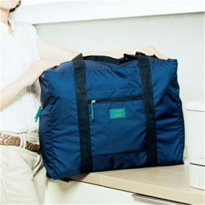 Travel HandbagsWomen Men Nylon Travel Bag Folding Bag Unisex Luggage Suitcase