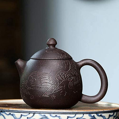 160cc Chinese Kung Fu Yixing Zisha Teapot Clay Tea Pot with Filter Handmade Gift