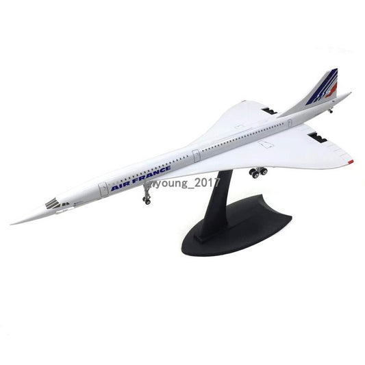 1:200 Scale 1976 Concorde Air France Aircraft Airplane Metal Diecast Plane Model