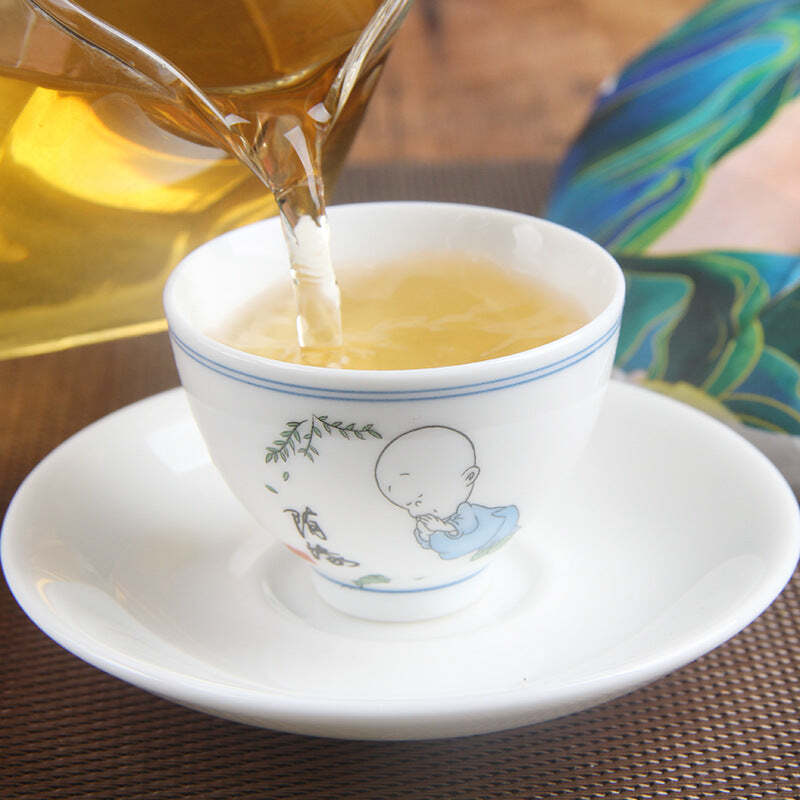 357 克生普洱茶蛋糕 Youle 纯材料普洱盛查优质普洱茶-