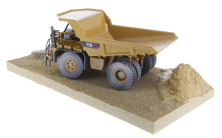 1:50 DM CAT770 Off-Highway Truck Mine Dump Truck Construct Machine Diecast Model
