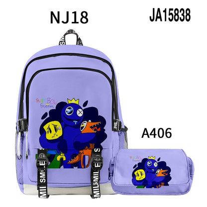 School Bag Backpack Primary Middle School Students Boys Girls Schoolbag