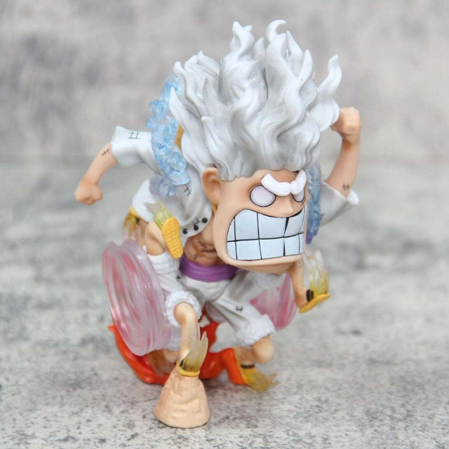 Anime One Piece Sun God Nika Ruffy Gear 5 PVC Actionfigur Modell Spielzeug Statue-