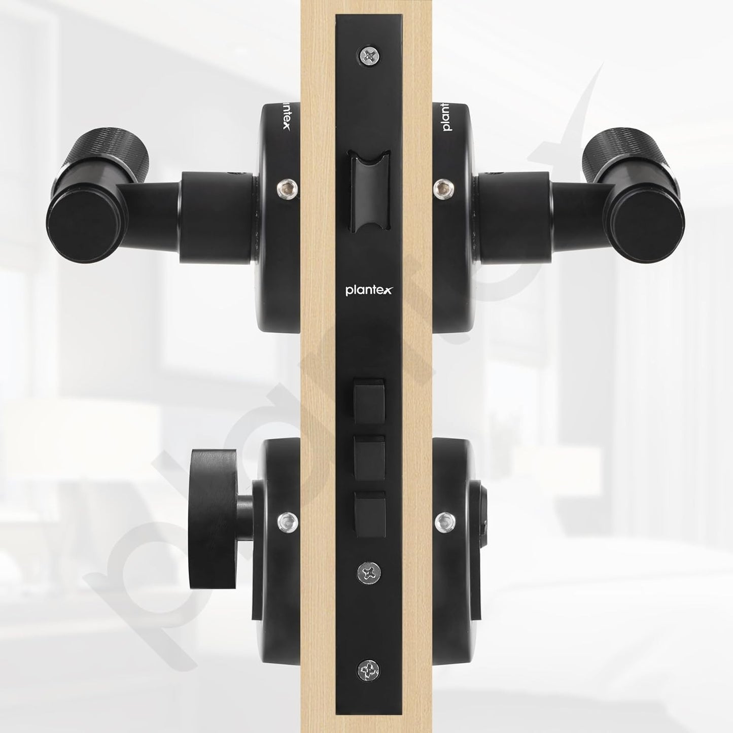 Heavy Duty Mortise Main Door Lock Set For Home Office With 3 Brass Keys