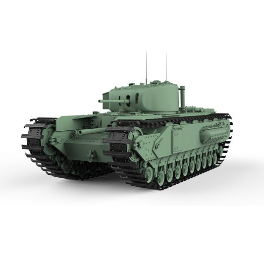 SSMODEL 1/72 25mm Military Model Kit British A22 Infantry MKIV Churchill I Tanks