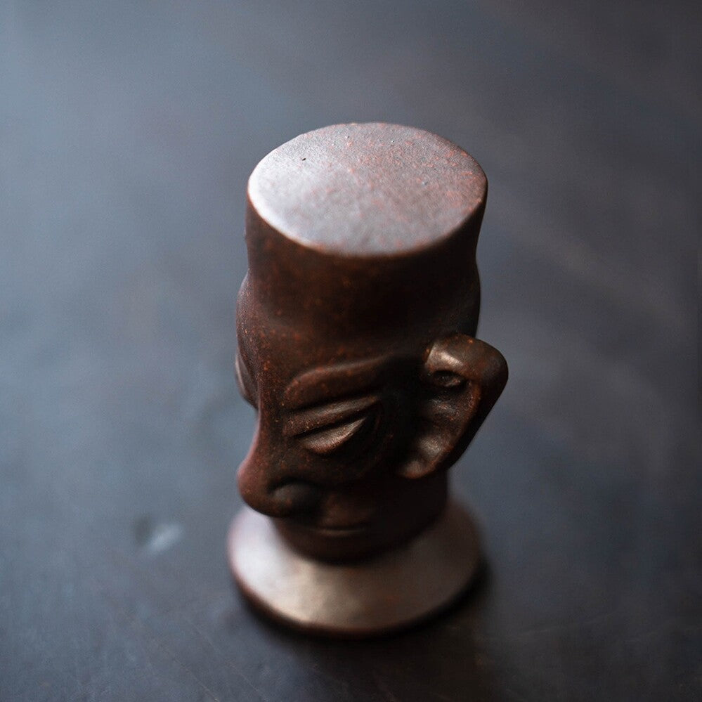 Antique Style Yixing Zisha Tea Pet Holder For Lid Of Pot Gaiwan Creative Lid Mat