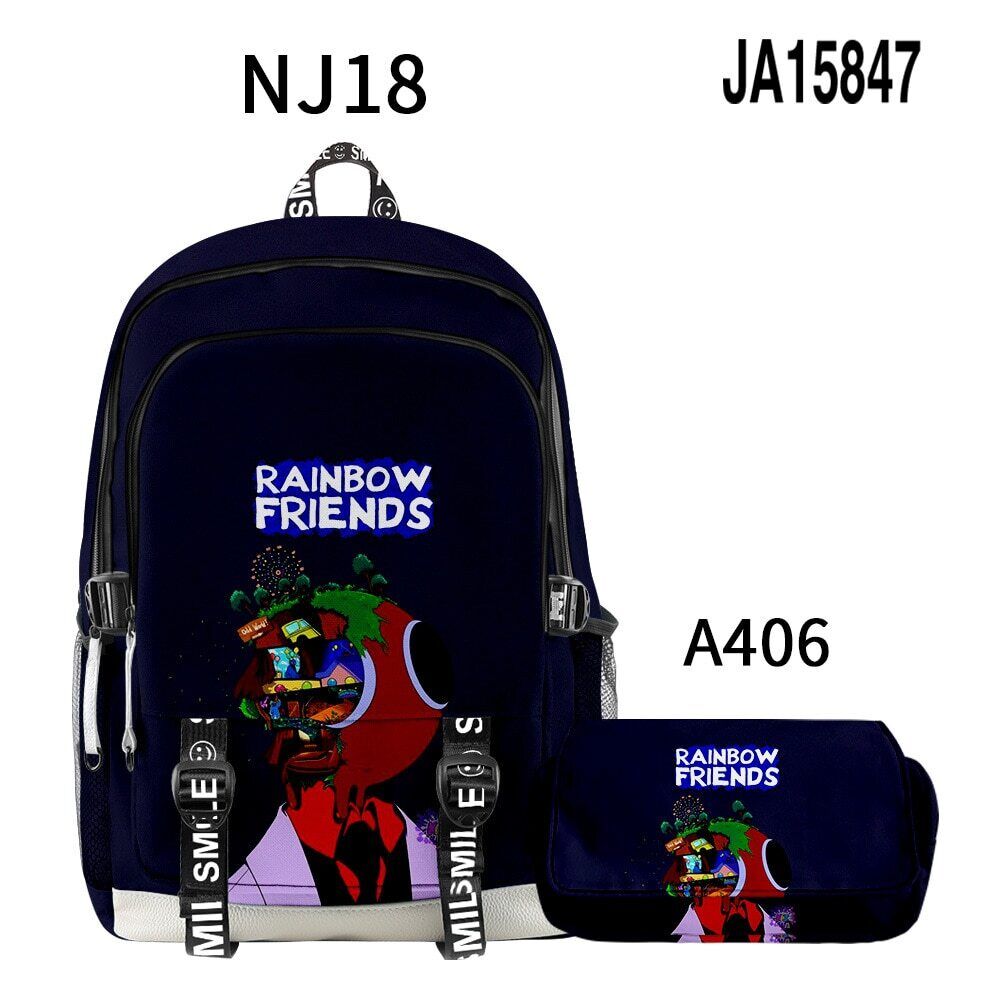 School Bag Backpack Primary Middle School Students Boys Girls Schoolbag