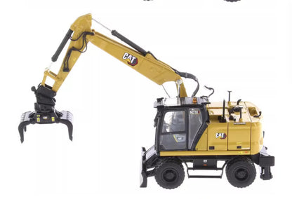 1:50 DM M318 Wheeled Excavator Construction Machine Equipment Diecast Model