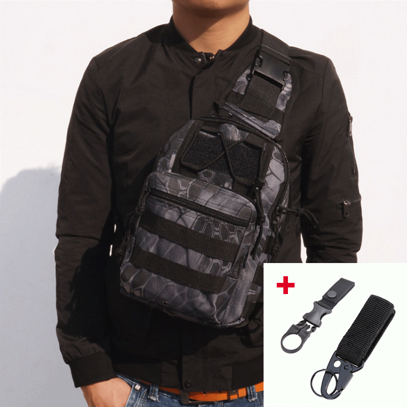 Military Tactical Backpack Camouflage Shoulder Bag Daypack 600D Backpack