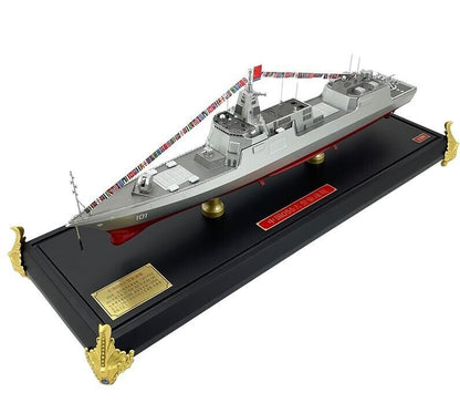 1:500 42CM Type 055 Guided Missile Destroyer Warship Diecast Battle Ship Model