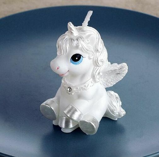 3D Unicorn Pegasus Shaped Mold 6.8x6.8x8.4cm Silicone DIY Craft Cake Making Tool