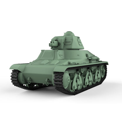 SSMODEL SS72653 1/72 25mm Military Model Kit France Hotchkiss H35 Light Tank