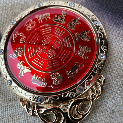 Taoist Magic Tool Buddhist Mirror, Geology 83 Taoist Mirror -