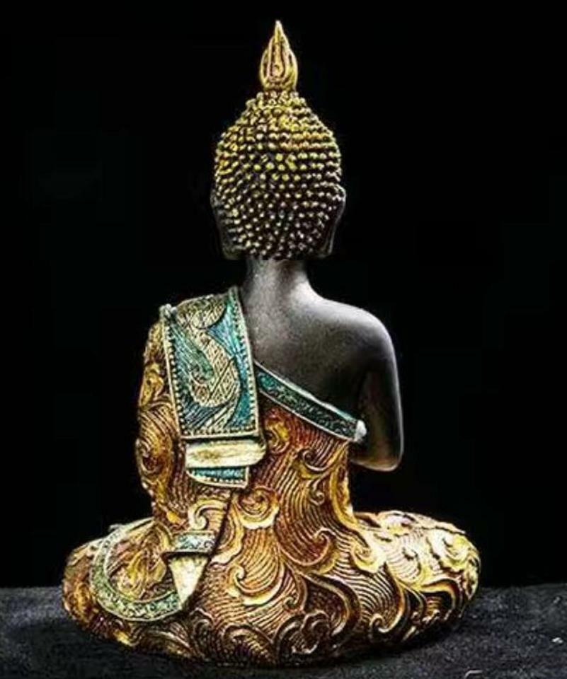 New Religion Buddhism Meditation Statue Buddha Fengshui Figurine Home Decor