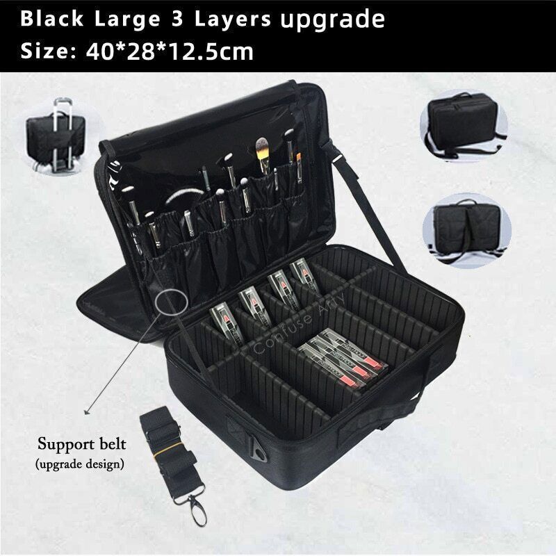Make Up Bag Professional Makeup Case Makeup Cosmetic Case Storage Bag