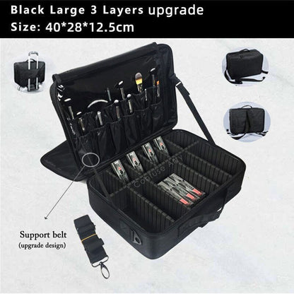 Make Up Bag Professional Makeup Case Makeup Cosmetic Case Storage Bag