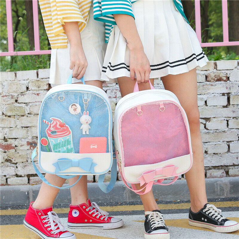 Women's PU Backpack Girls Lady Daily Travel Bag Rucksack Female Bags Schoolbags