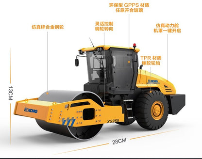 1:25 XCMG XS265 Road Roller Construction Machinery Equipment Diecast Model