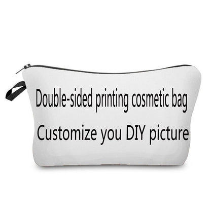 Nurse Pattern Cosmetics Bags Printed Makeup Purse Fashion Toiletry Storage Bags