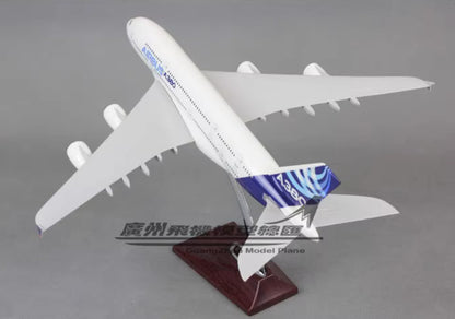 34CM 1:215 AIRBUS A380 Passenger Airplane Resin Aircraft Plane Model Collection