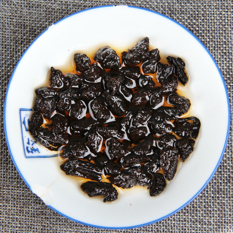 Old Fossil Pu-erh Tea Nuggets Yunnan Pu'er Tea Ripe Glutinous Rice Flavor 500g