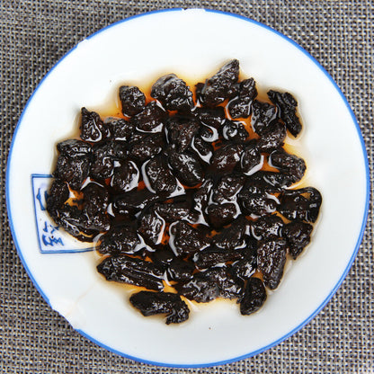 Old Fossil Pu-erh Tea Nuggets Yunnan Pu'er Tea Ripe Glutinous Rice Flavor 500g