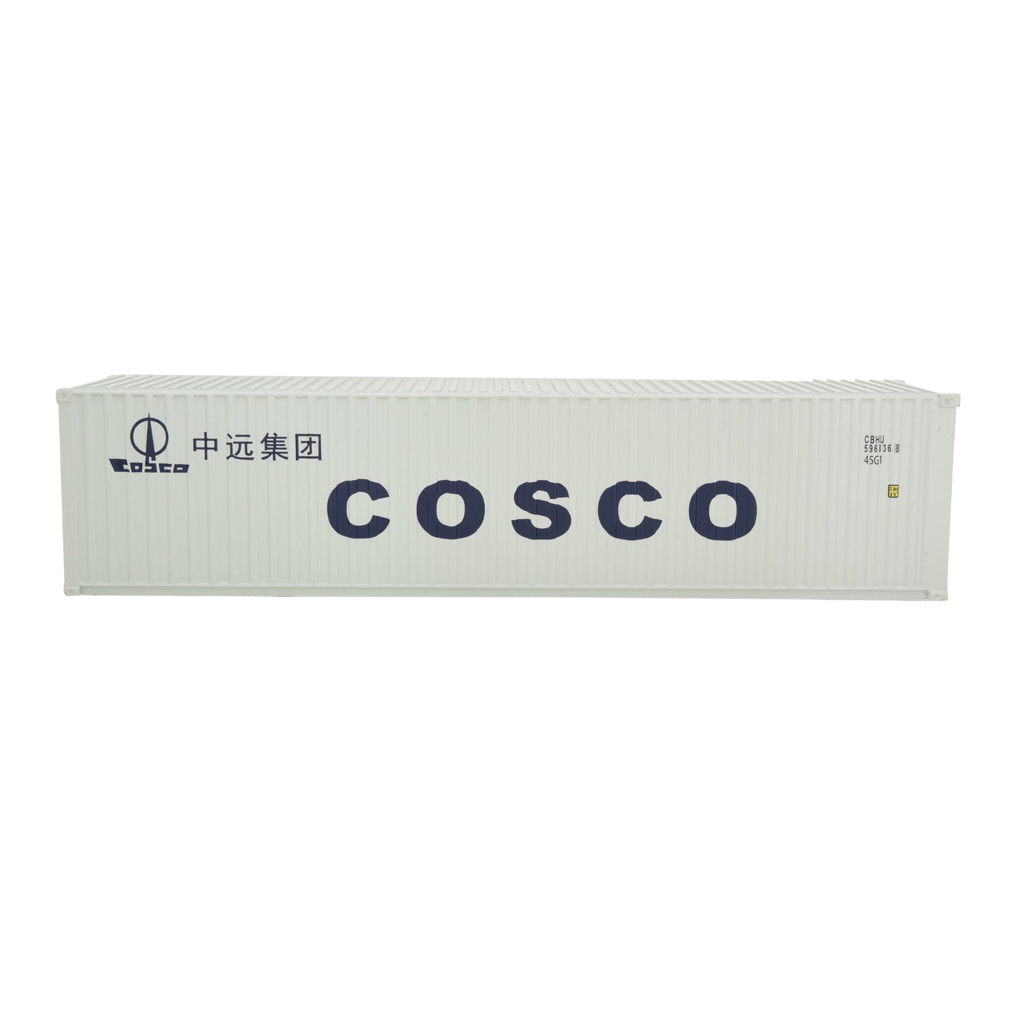 1:50 COSCO 40GP Metal Shipping Container Model Toy Home Office Decor Gift
