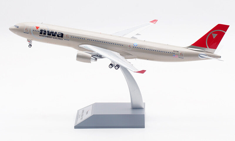 1:200 32CM B-Models NWA AIRBUS A330-300 Passenger Plane Diecast Aircraft Model