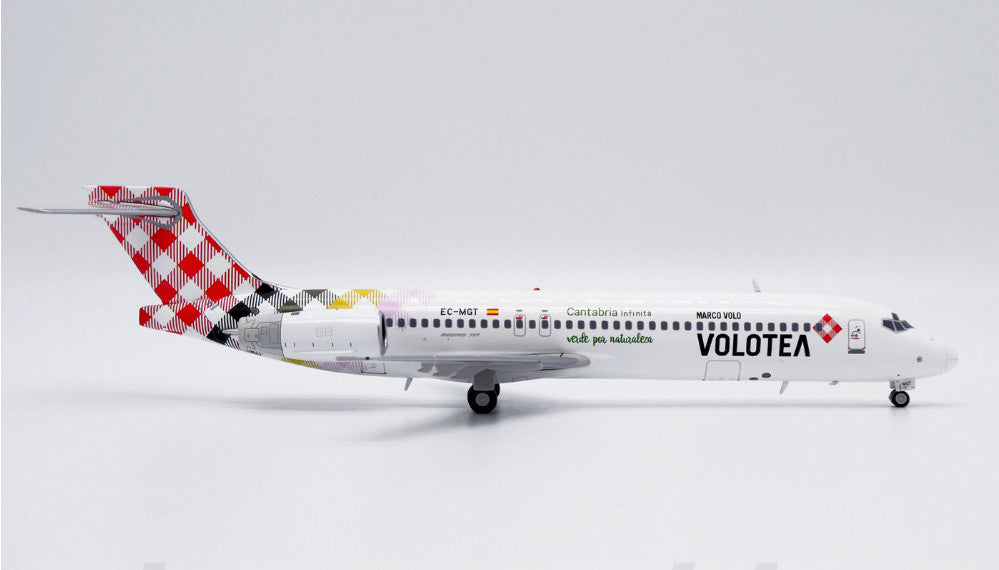 1:200 JC Wings Volotea Airlines Plane B717 Plaid Livery Diecast Aircraft Model
