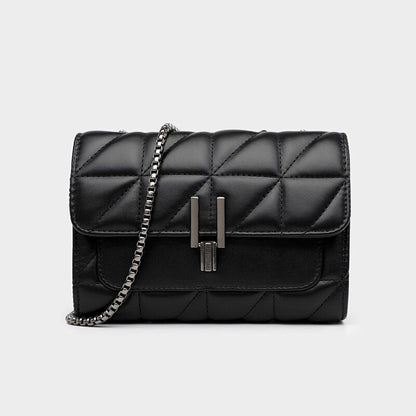 Luxury Bag Leather Chain Crossbody Bag Handbags Shoulder Bag Purse Flap Hasp 1PC