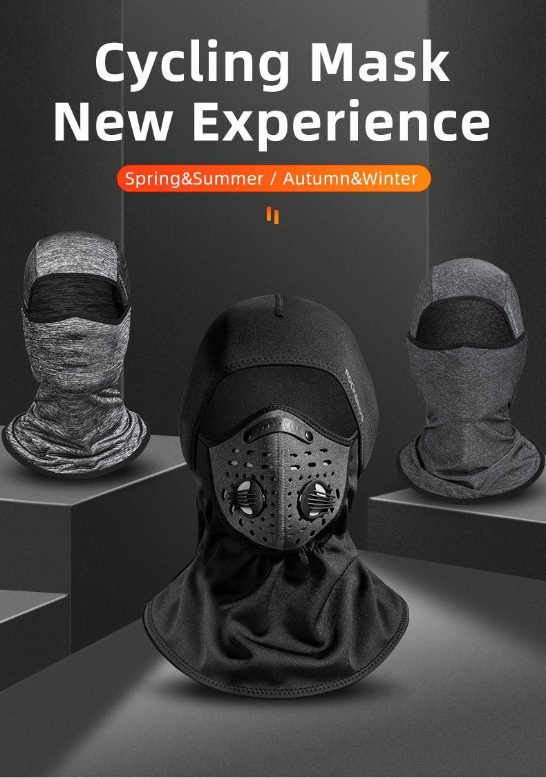 Cycling Face Mask Winter Climbing Hiking Fleece Thermal Windproof Balaclava Hat