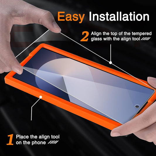 3 Pack Tempered Glass Screen Protector for Samsung Galaxy Z Fold 7 with 3 Pack C