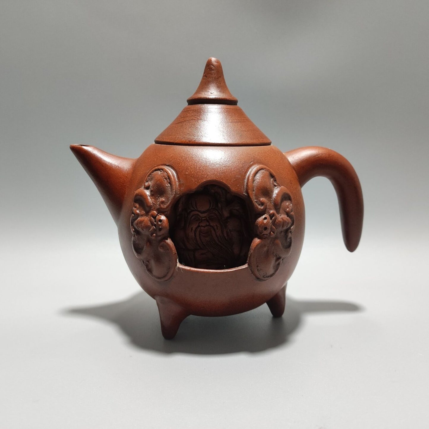 Vintage Chinese Yixing Purple Clay Teapot Zisha Ceremony Teaware Collection Rare