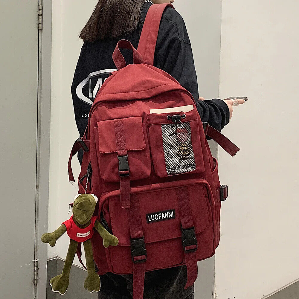 Women Boy Backpack Travel Student College School Bag Men Girl Backpack Bags