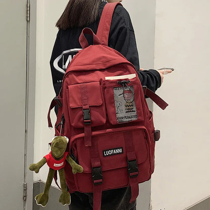 Women Boy Backpack Travel Student College School Bag Men Girl Backpack Bags