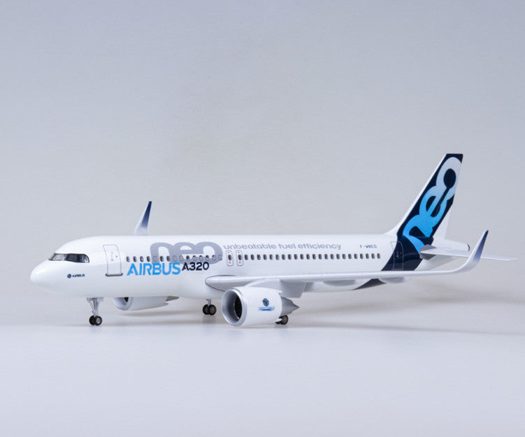 47CM 1:80 AIRBUS AIRBUS A320neo Airplane Landing Gears Resin Aircraft Model
