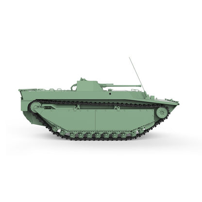 SSMODEL SS72670 1/72 25mm Military Model Kit France LVT-4 Bofors Light Tank