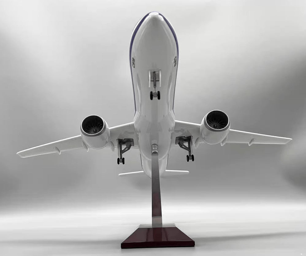 47CM 1:82 AIR CHINA COMAC C919 Passenger Airplane Landing gears Resin Model