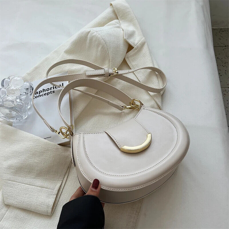 Shoulder Side Bags Women Leather Small Underarm Crossbody Handbags Purses