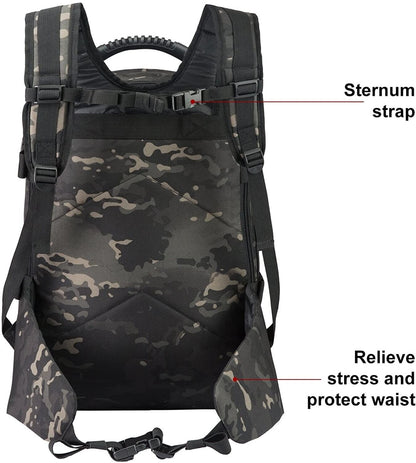 Military Camping Backpack Men Tactical Waterproof Travel Bags Rucksack Hiking