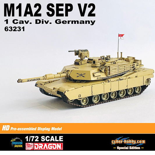 1/72 US M1A2 SEP Main Battle Tank Model 63231