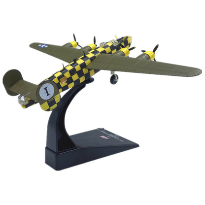 1/144 Scale USA WWII B-24D Liberator Bomber Aircraft Model Souvenir Display h