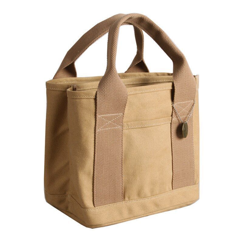 Canvas Bag Handbag Ladies Shopping Bag Wallet Purse Pouch Polyester Shoulder Bag
