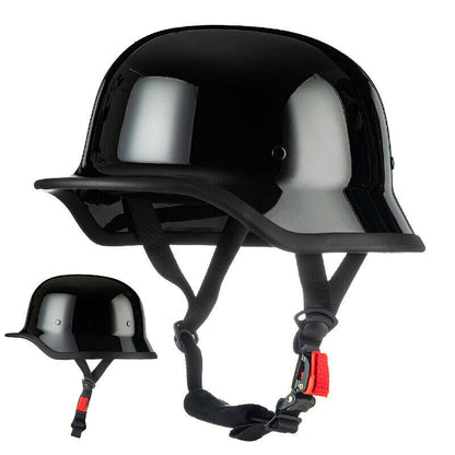 Retro German Style Motorcycle Half Helmet Men Women Helmet Duck Helmet Gift DOT
