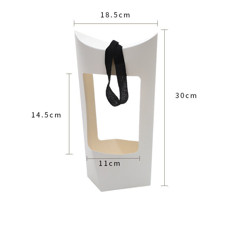 5Pcs Gift Box Flower Paper Boxs Creative Bouquets Bag Wedding Gift Boxes