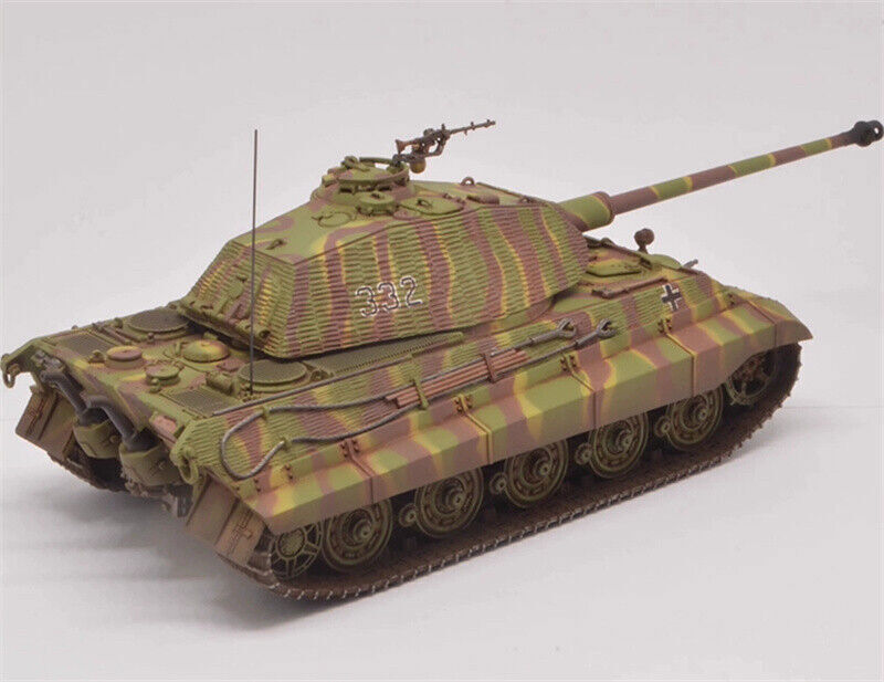 1/72 GTO12A Anti-magnetic Melon Skin Tiger Tank 332 Number Finished Model