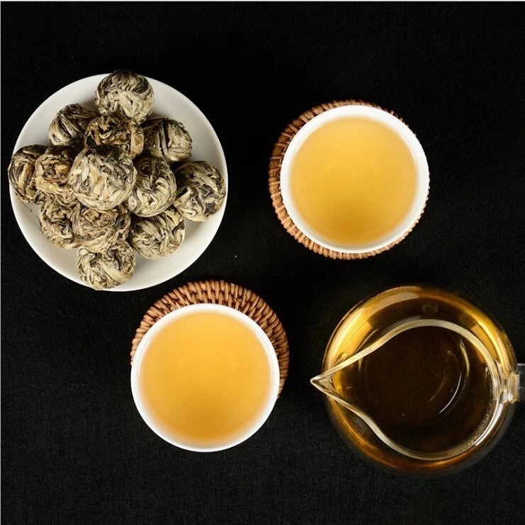 500g Da Bai Hao Ball Bai Hao Yin Zhen Handmade Silver Needle Pearl White Tea