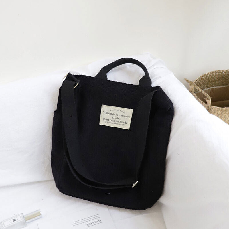 Women Shoulder Bag Cloth Handbag Tote Female Crossbody Bags Ladies Canvas