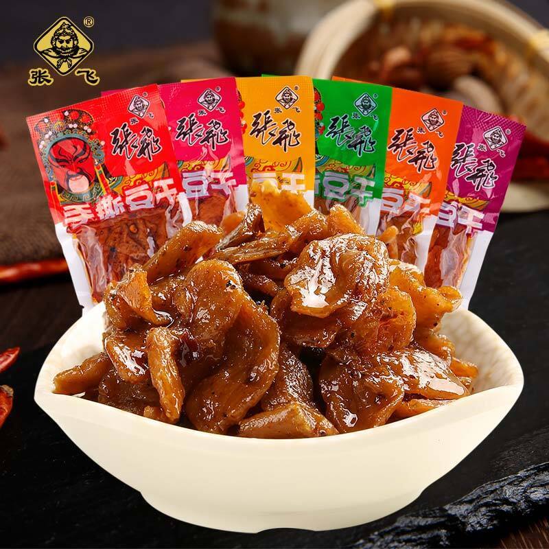 张飞手撕豆干独立小包装零食 Zhang Fei Hand Tear Bean Dried Independent Small Package Snacks